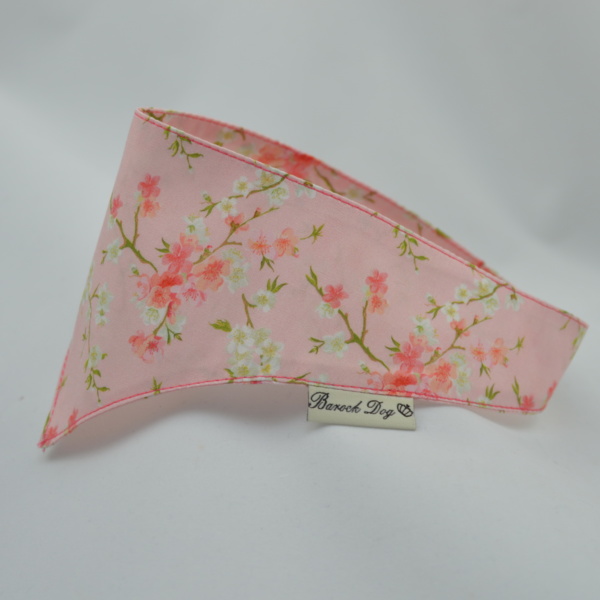 Hundeshop Barock Dog Poopie Kotbeutelspender Asian Flower Rosa