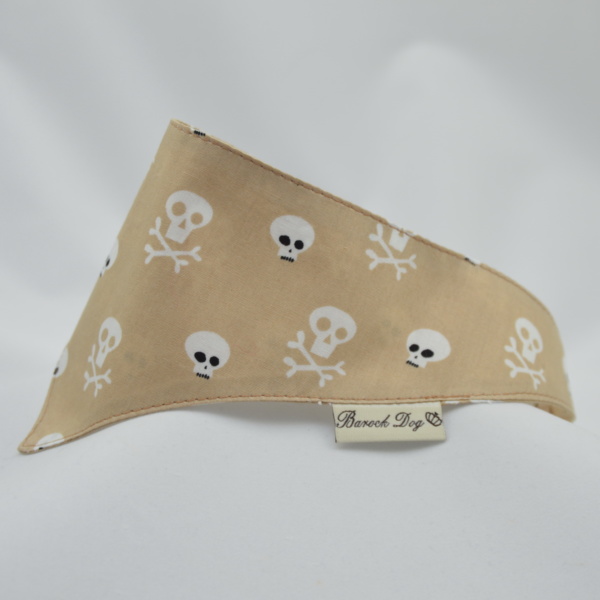 Hundeshop Barock Dog Hundehalstuch Pirate Beige