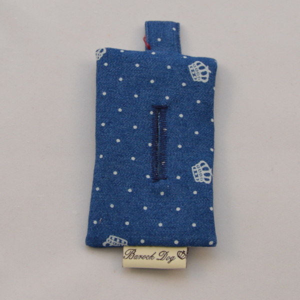 Hundeshop Barock Dog Poopie Kotbeutelspender Blue Crown