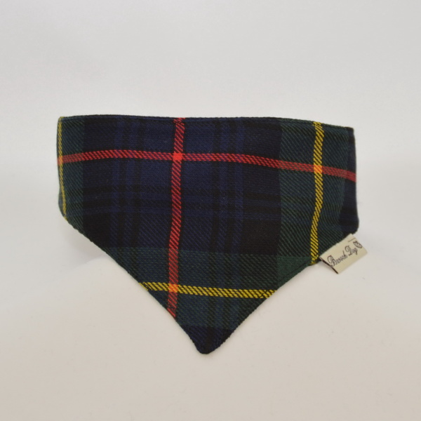 Hundeshop Barock Dog Hundehalstuch MacDog Tartan Green