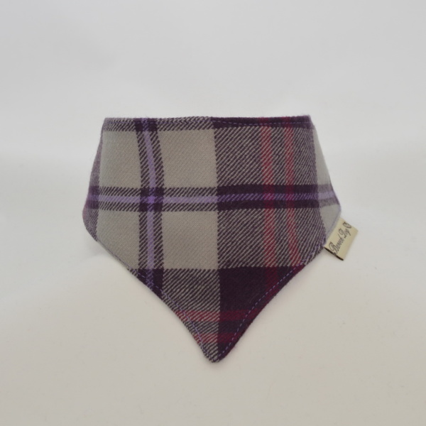 Hundeshop Barock Dog Hundehalstuch MacDog Tartan Purple