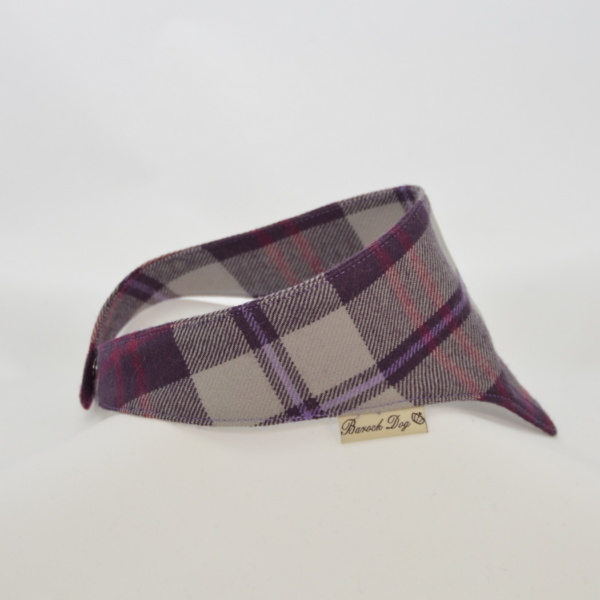 Hundeshop Barock Dog Hundehalstuch MacDog Tartan Purple