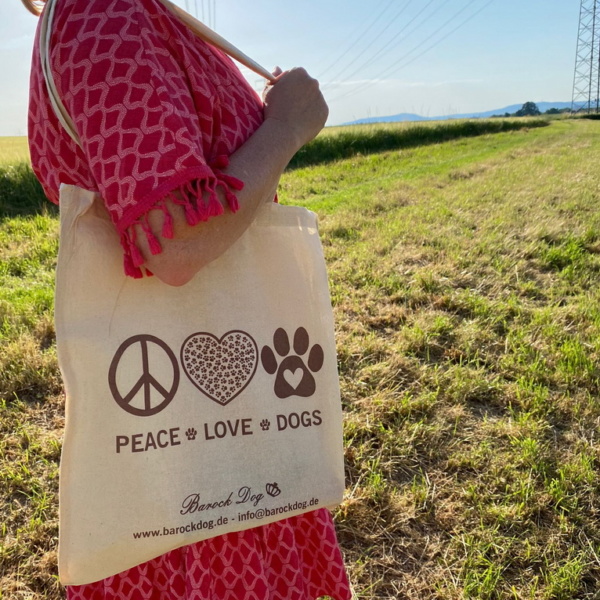 Hundeshop Barock Dog Tragetasche -Tote Bag