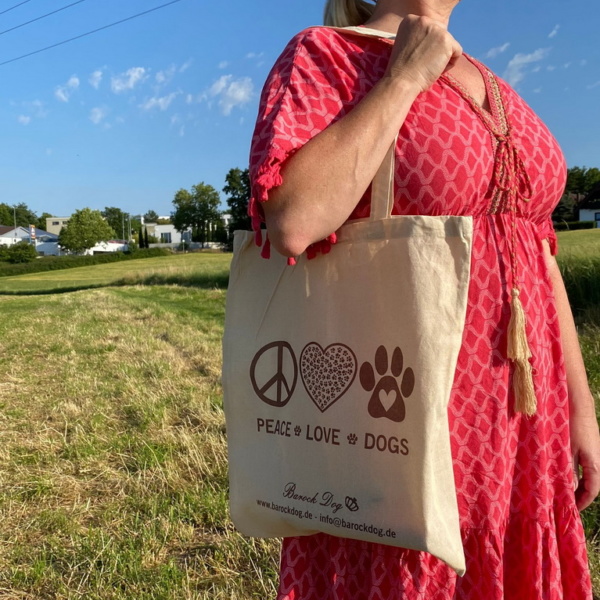 Hundeshop Barock Dog Tragetasche -Tote Bag