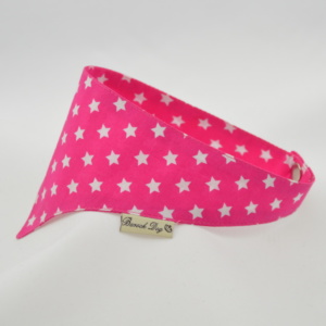 Hundeshop Barock Dog Hundehalstuch Pink Star