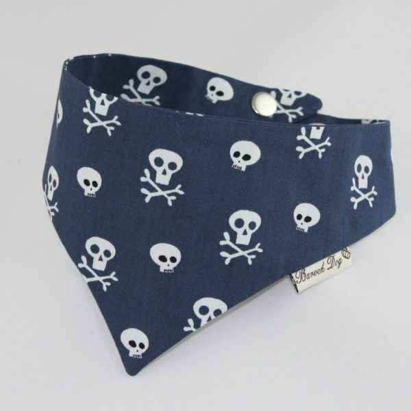 Hundeshop Barock Dog Hundehalstuch Pirate Blue