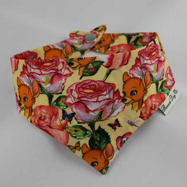 Hundeshop Barock Dog Hundehalstuch Bambis Rosengarten