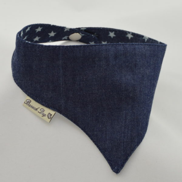 Hundeshop Barock Dog Hundehalstuch Jeans Star