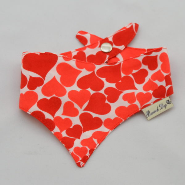 Hundeshop Barock Dog Hundehalstuch Be my Valentine