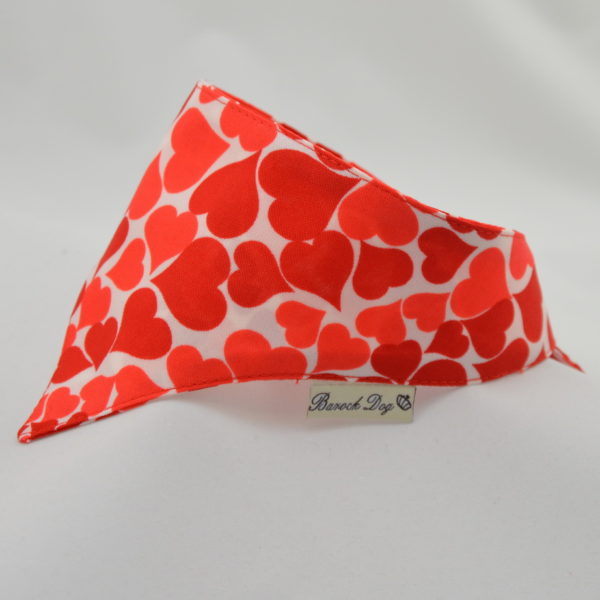 Hundeshop Barock Dog Hundehalstuch Be my Valentine